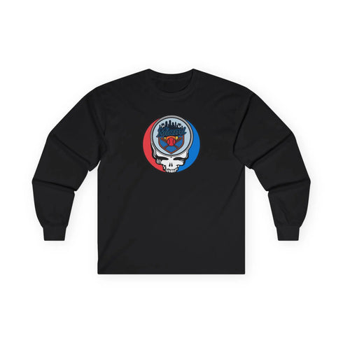 Grateful Dead - Miami Marlins Classic Stealie Long Sleeve Tee - MLB - StealieShop